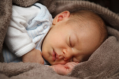 Schlafendes Kind - Baby-Schlafberatung